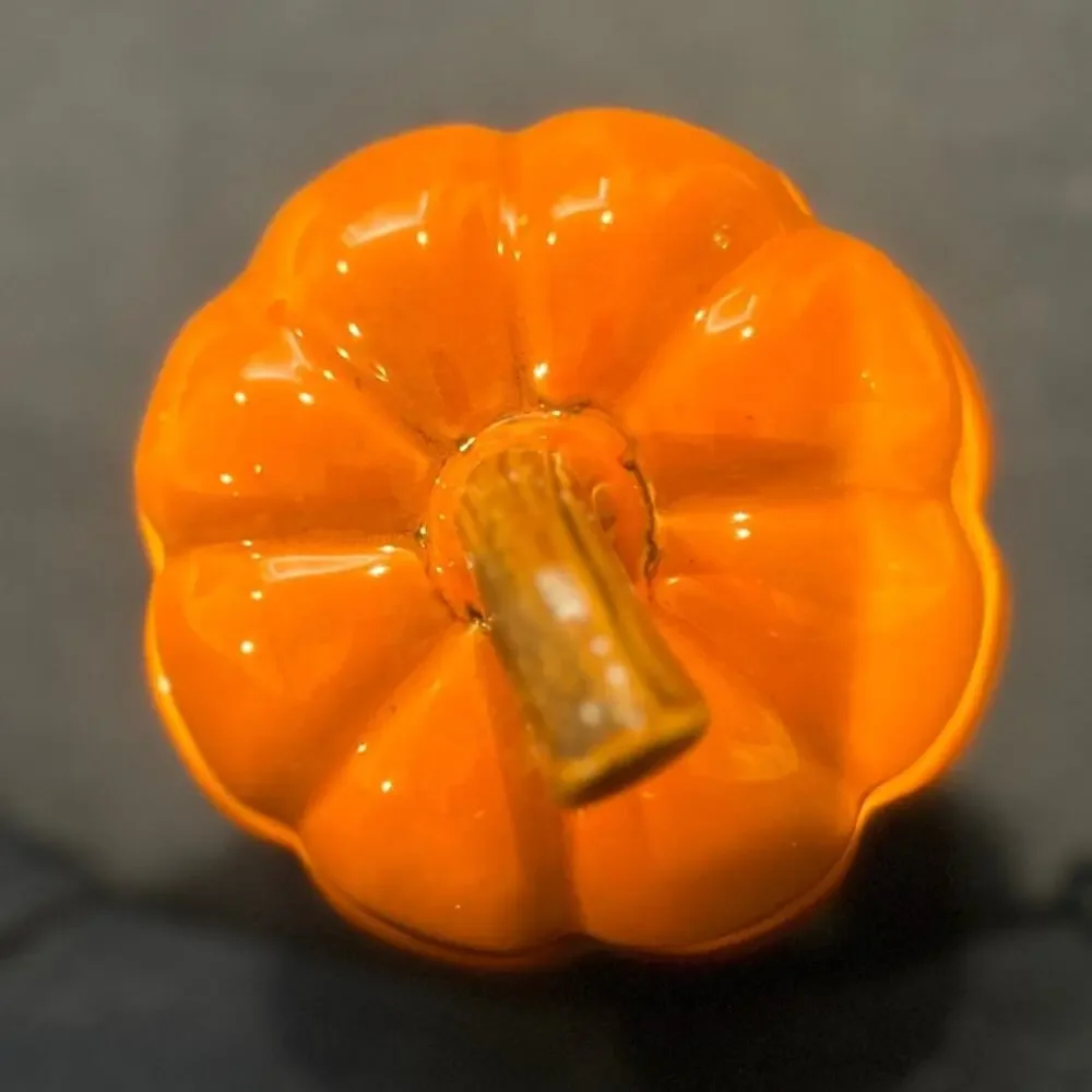1YANKEE CANDLE Boney Bunch Pumpkin Candy Dish Jar Candle Holder PWP 2018 RETIRED